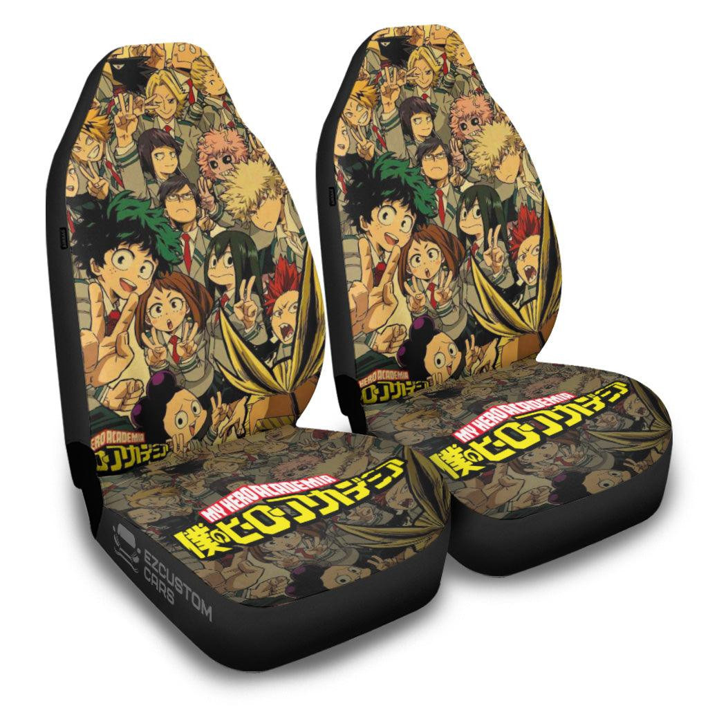 MHA All Characters Car Accessories Anime Car Seat Covers