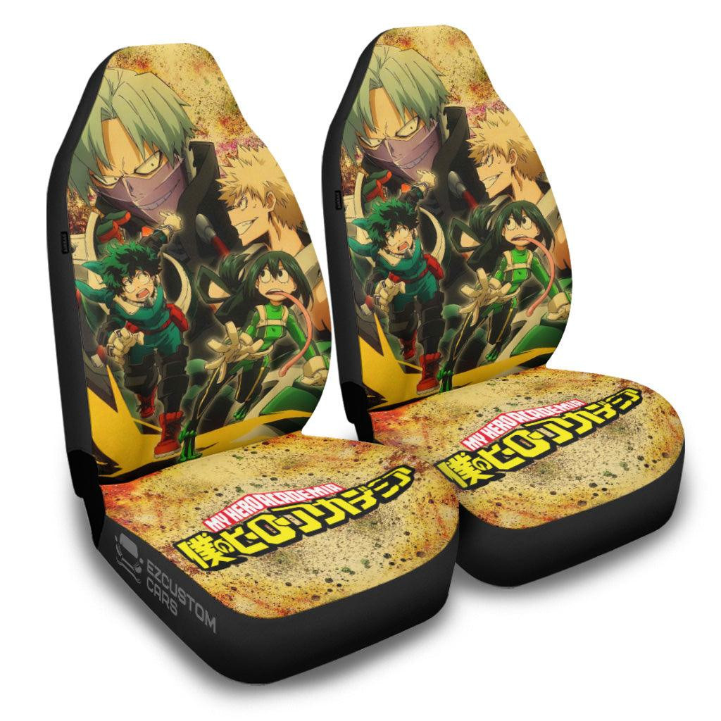 MHA Heroes Car Accessories Anime Car Seat Covers
