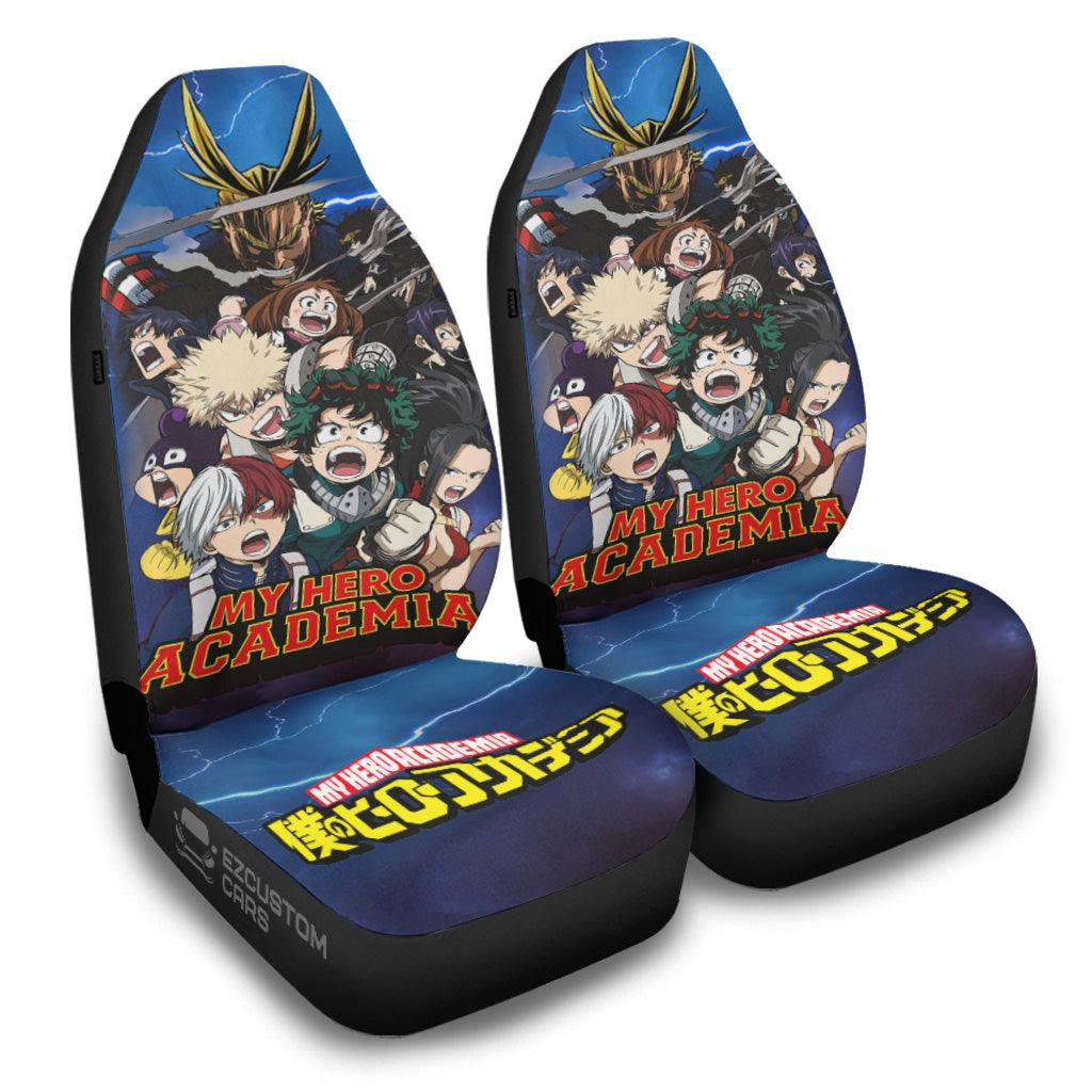 MHA Heroes x Villains Car Accessories Anime Car Seat Covers