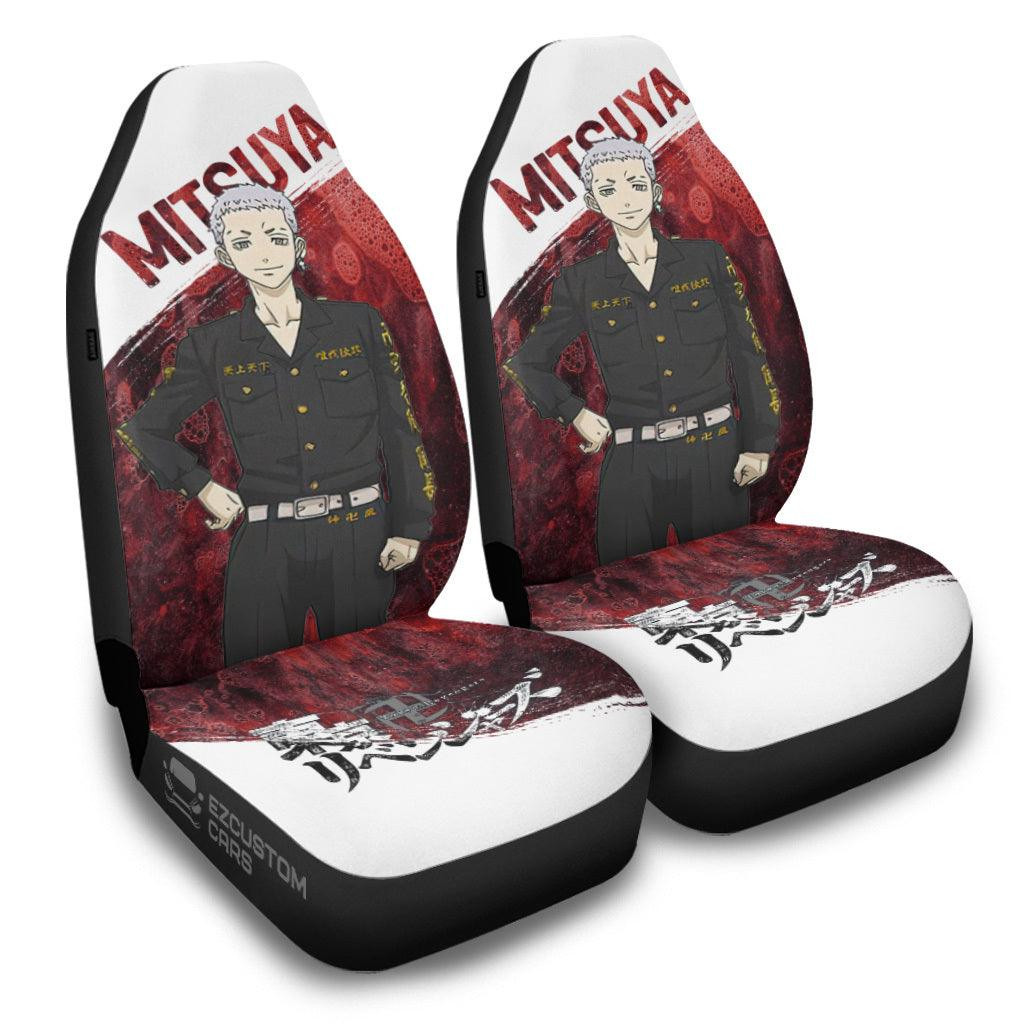 Mitsuya Tokyo Revengers Anime Car Seat Covers