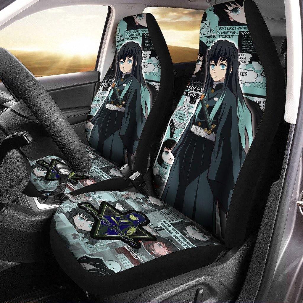 Muichiro Demon Slayer Car Seat Covers