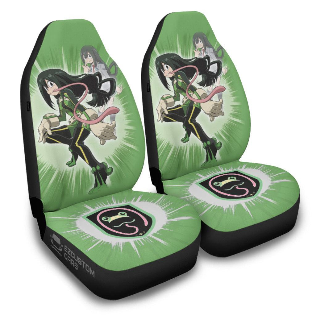 My Hero Academia Car Accessories Anime Car Seat Covers Asui Tsuyu MHA