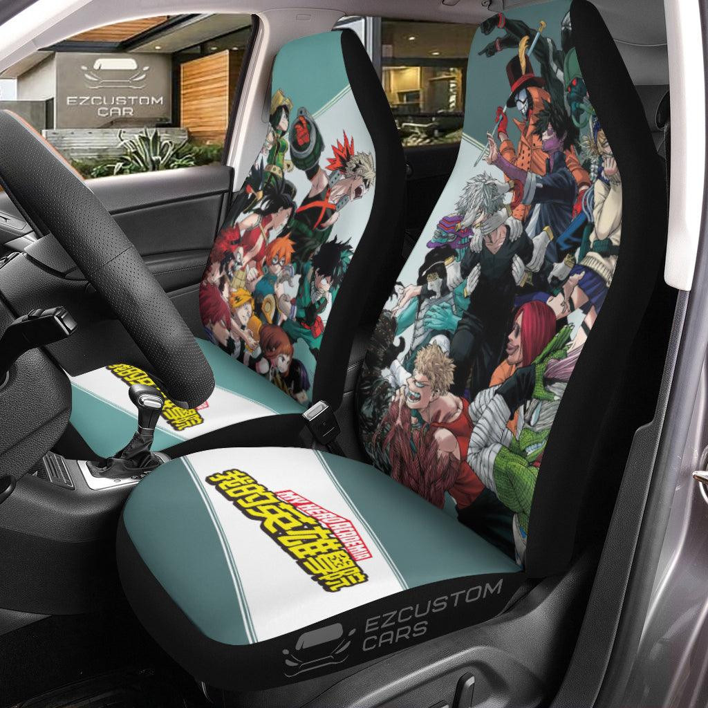 My Hero Academia Car Accessories Anime Car Seat Covers Heroes x Villains