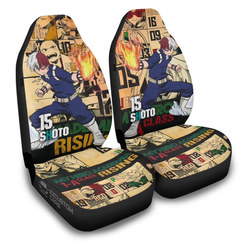My Hero Academia Car Accessories Anime Car Seat Covers Shoto Hero