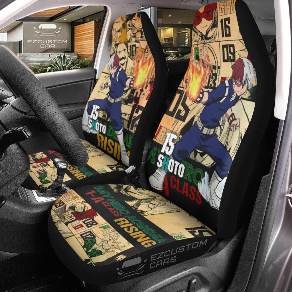My Hero Academia Car Accessories Anime Car Seat Covers Shoto Hero