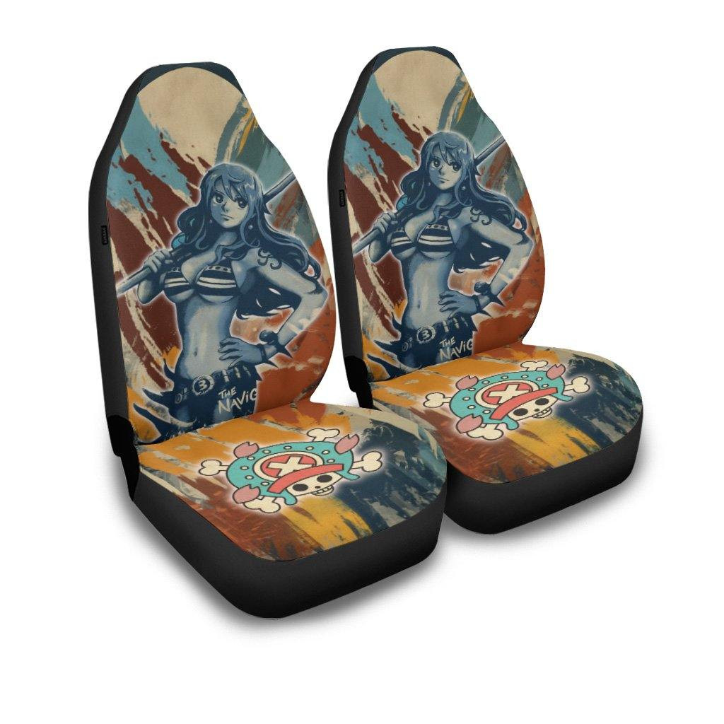 Nami Car Seat Covers One Piece Anime