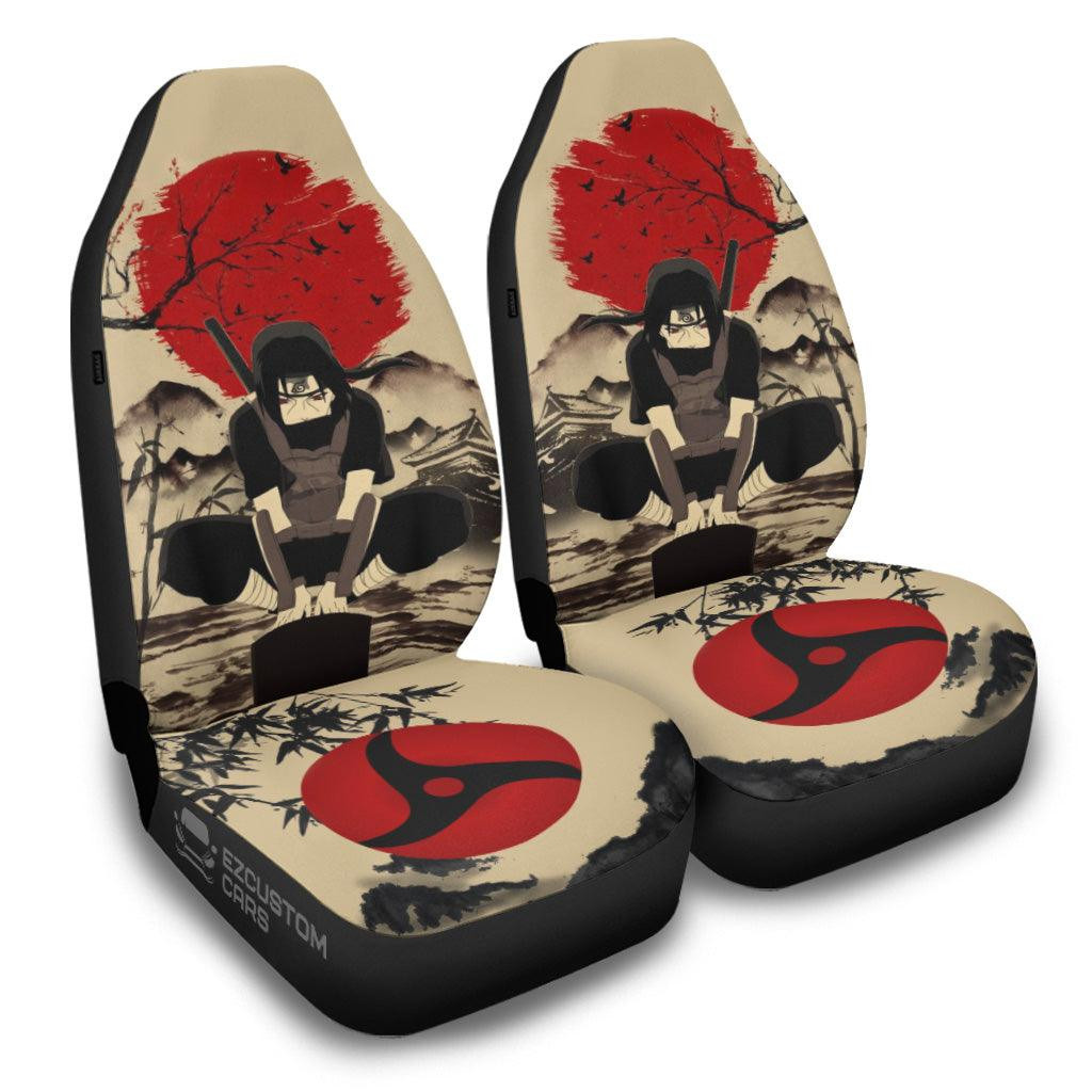Naruto Anime Car Seat Covers Itachi Uchiha Mix Antique Artwork