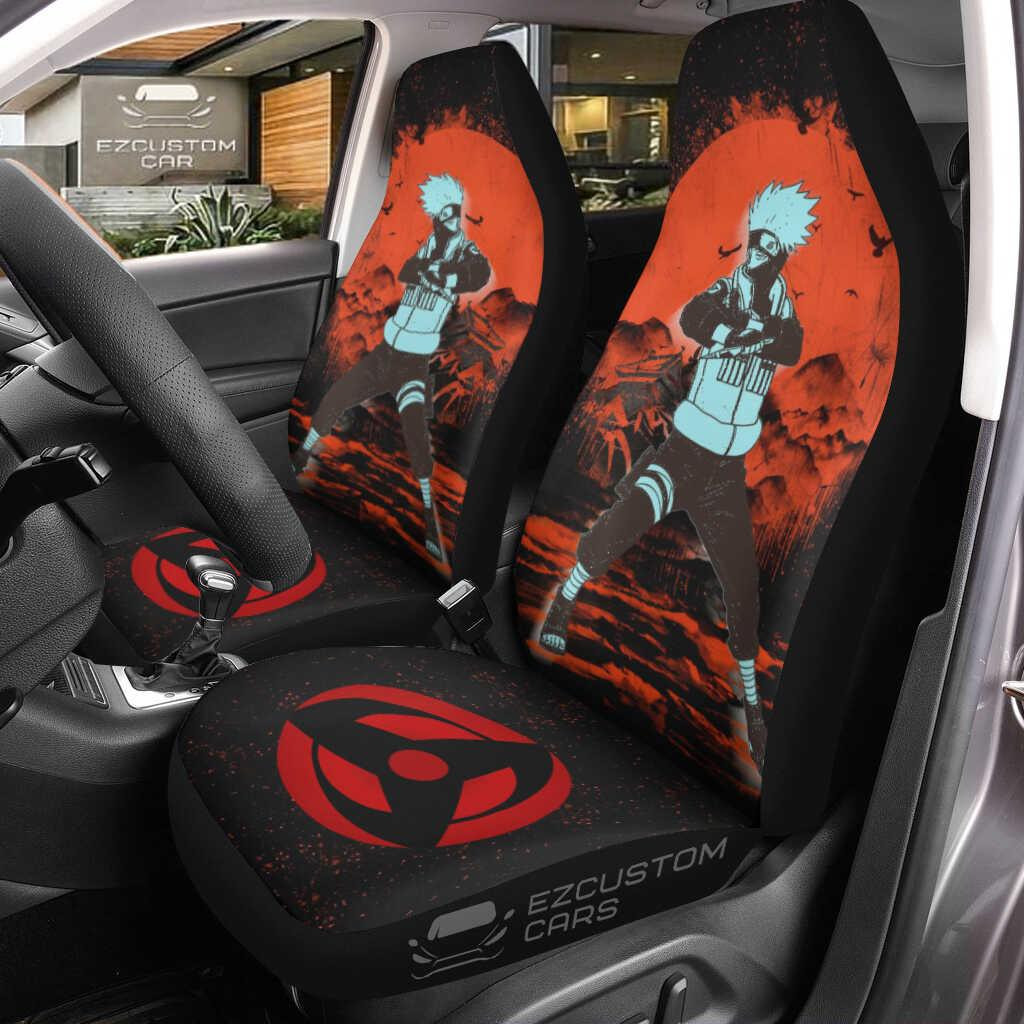 Naruto Anime Car Seat Covers Kakashi Hatake Mix Antique Artwork
