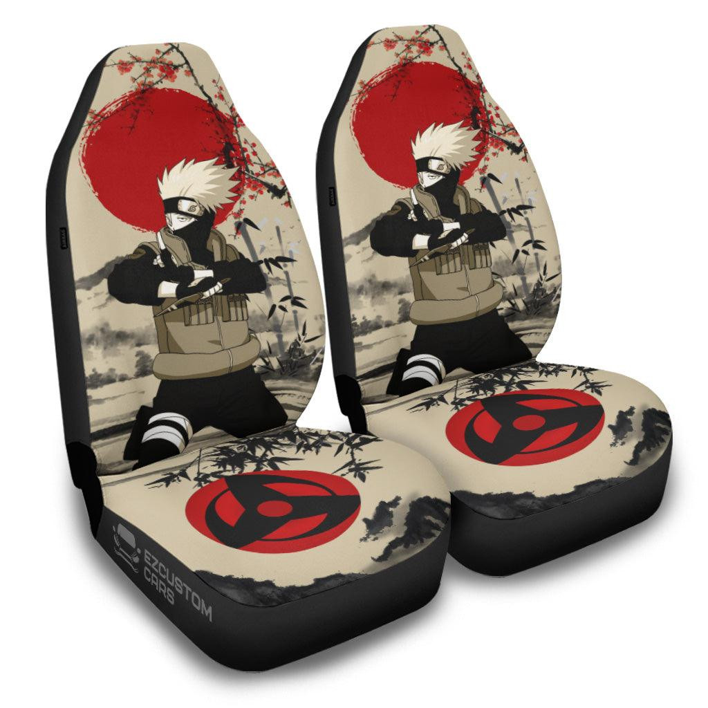 Naruto Anime Car Seat Covers Kakashi Mix Antique Artwork
