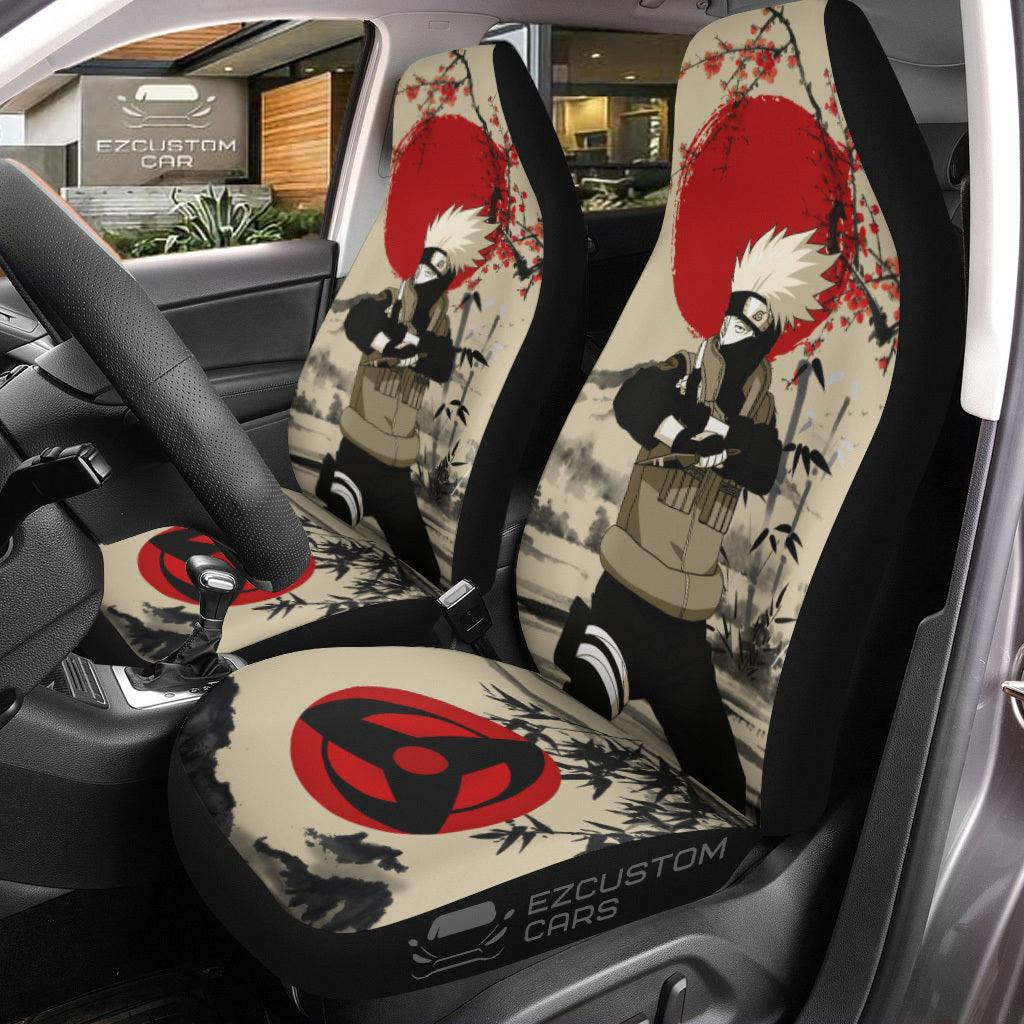 Naruto Anime Car Seat Covers Kakashi Mix Antique Artwork