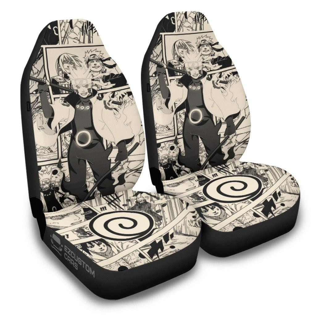 Naruto Anime Car Seat Covers Naruto Uzumaki Mix Manga