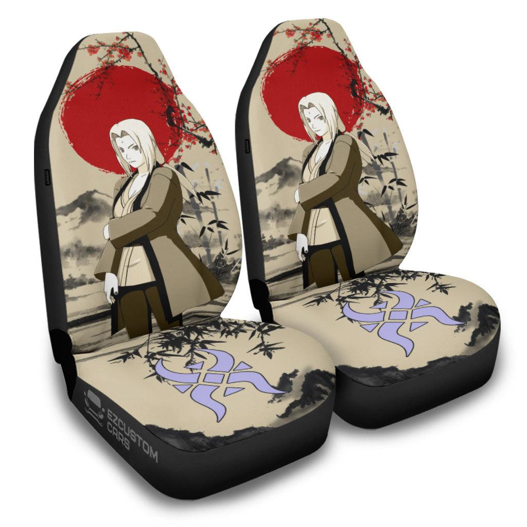 Naruto Anime Car Seat Covers Tsunade Mix Antique Artwork