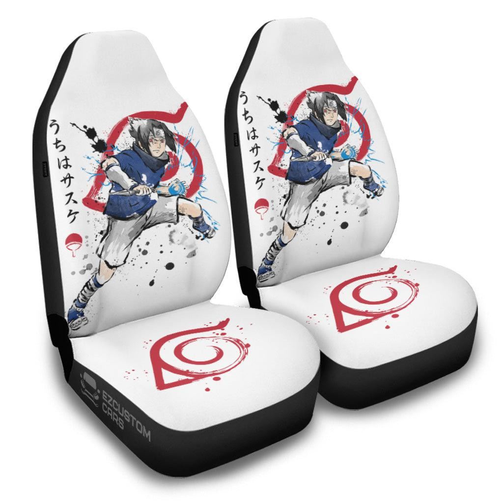 Naruto Car Seat Covers Sasuke Uchiha Konoha