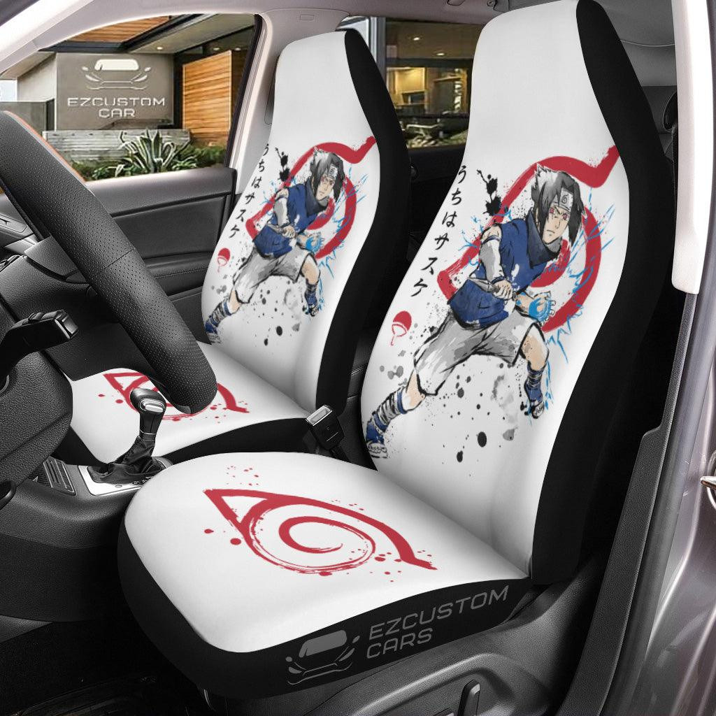 Naruto Car Seat Covers Sasuke Uchiha Konoha