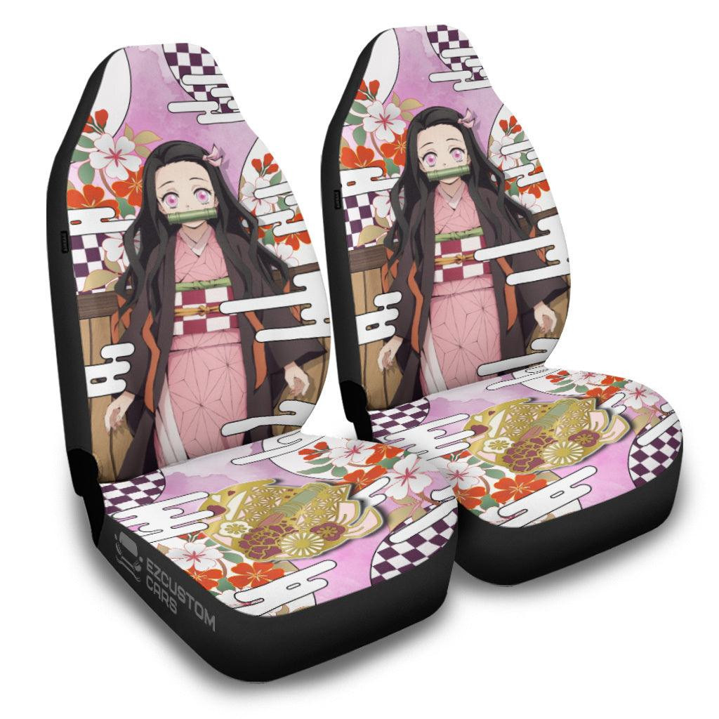 Nezuko Demon Slayer Car Seat Covers