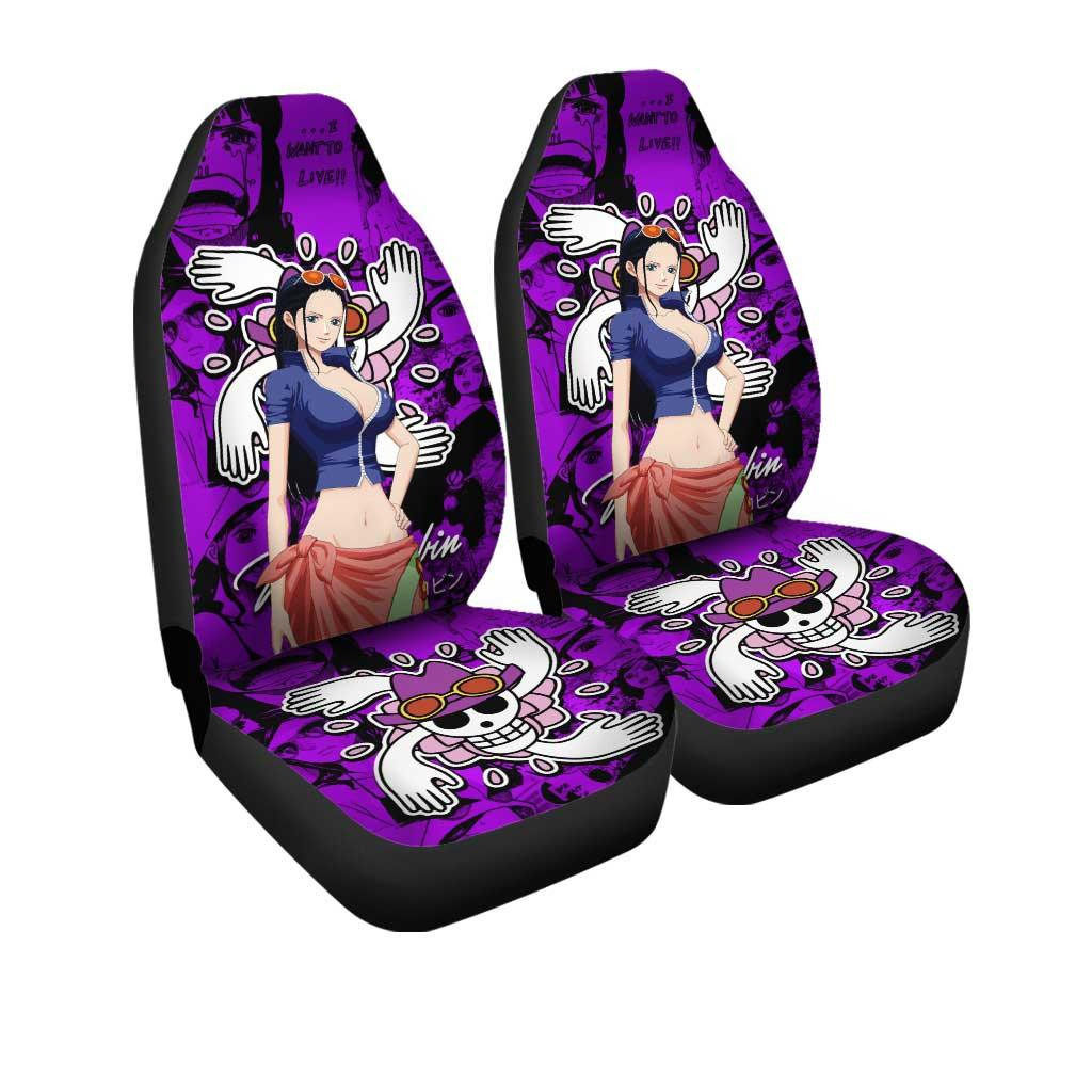 Nico Robin Car Seat Covers Custom One Piece Anime