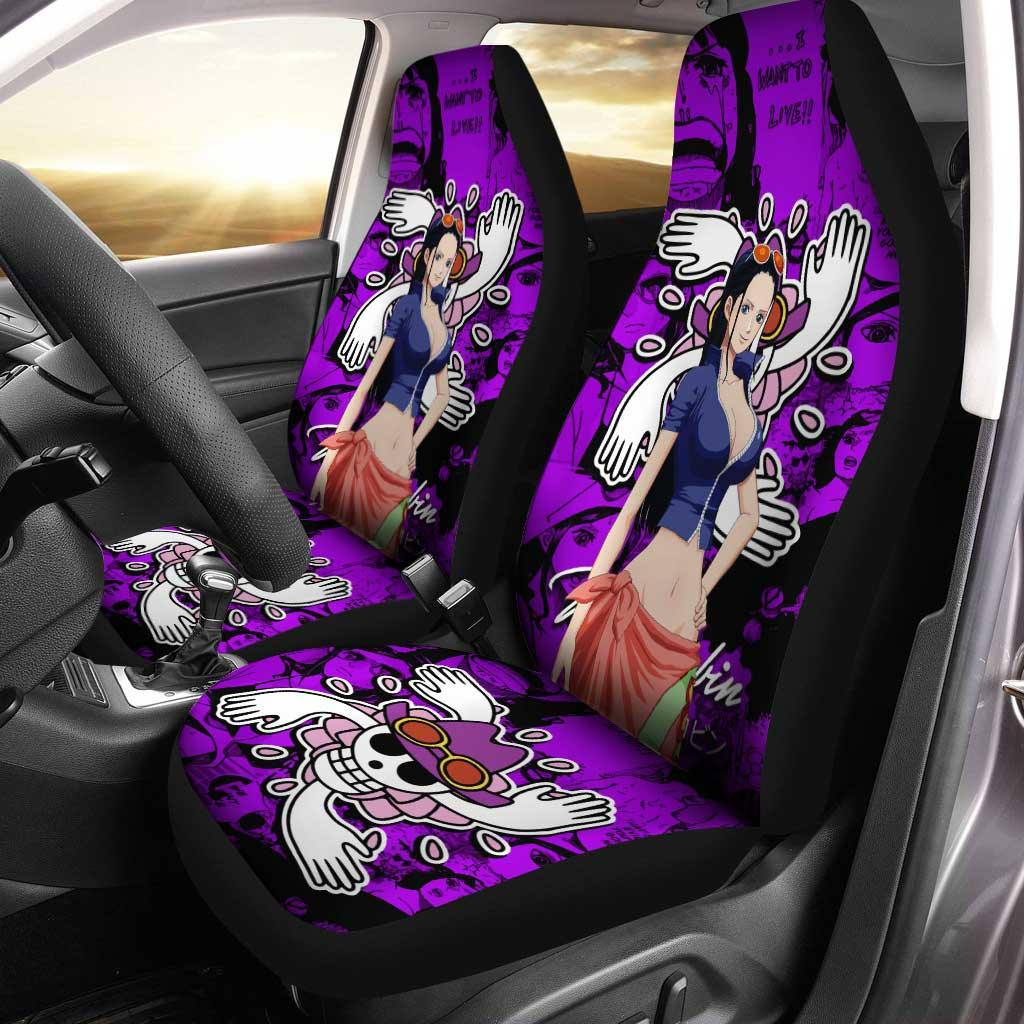 Nico Robin Car Seat Covers Custom One Piece Anime