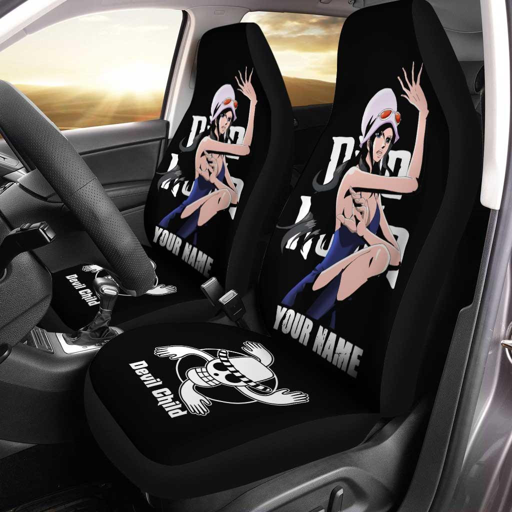 Nico Robin Personalized Car Seat Covers Custom One Piece Anime