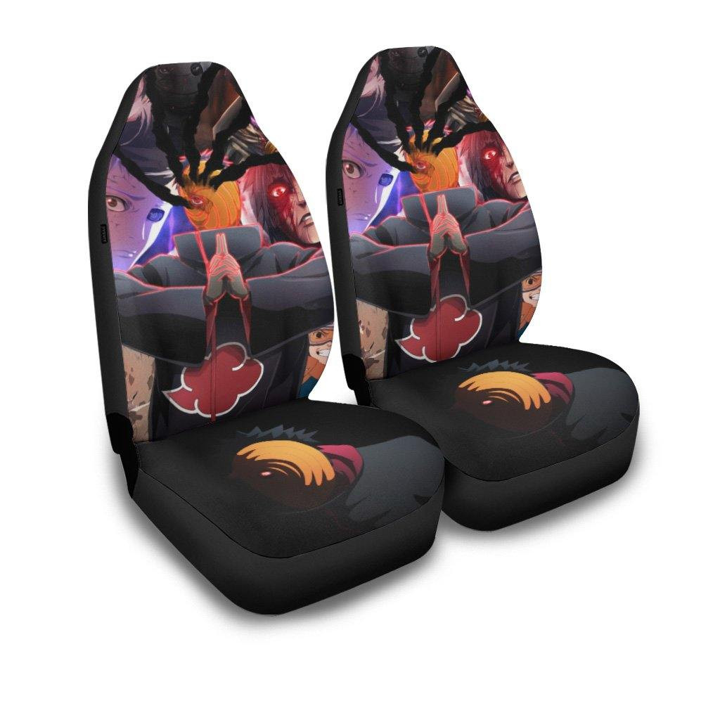 Obito Car Seat Covers Naruto Anime Car Decor