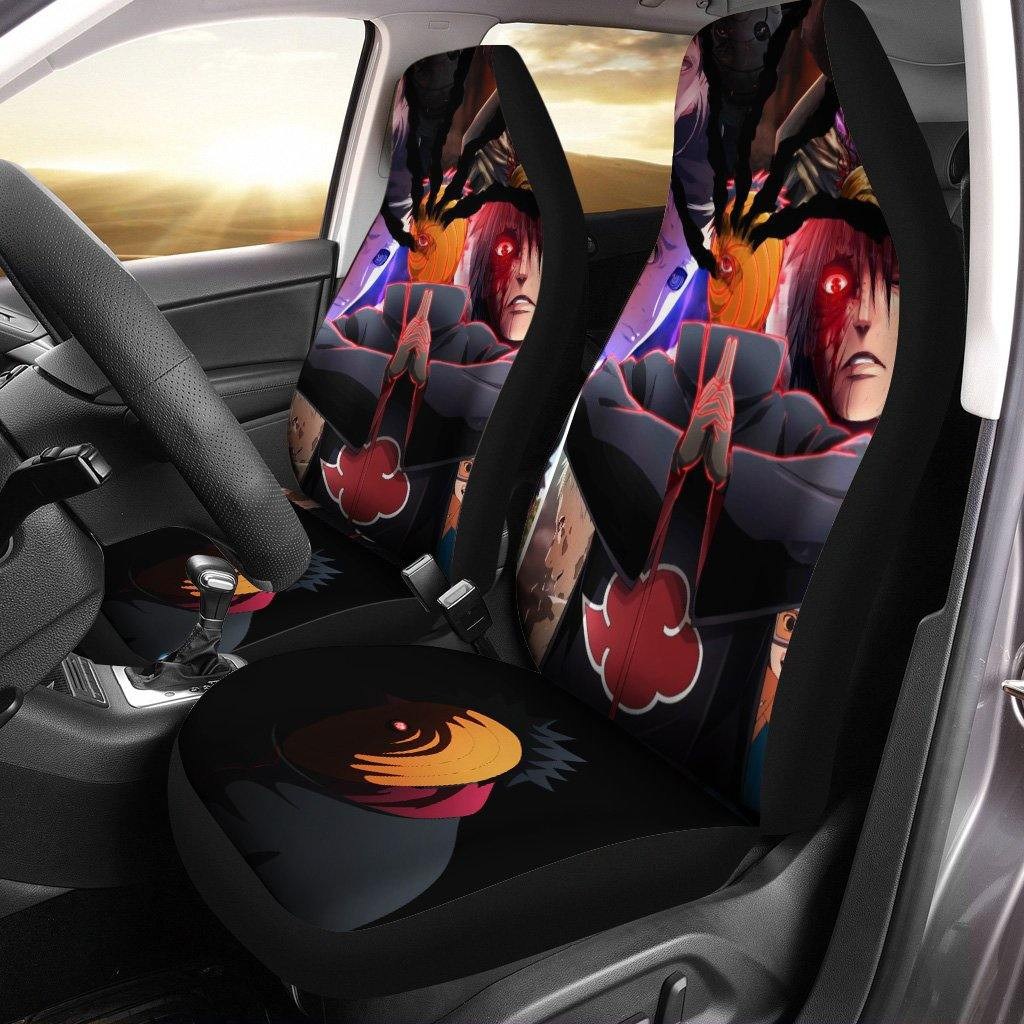 Obito Car Seat Covers Naruto Anime Car Decor