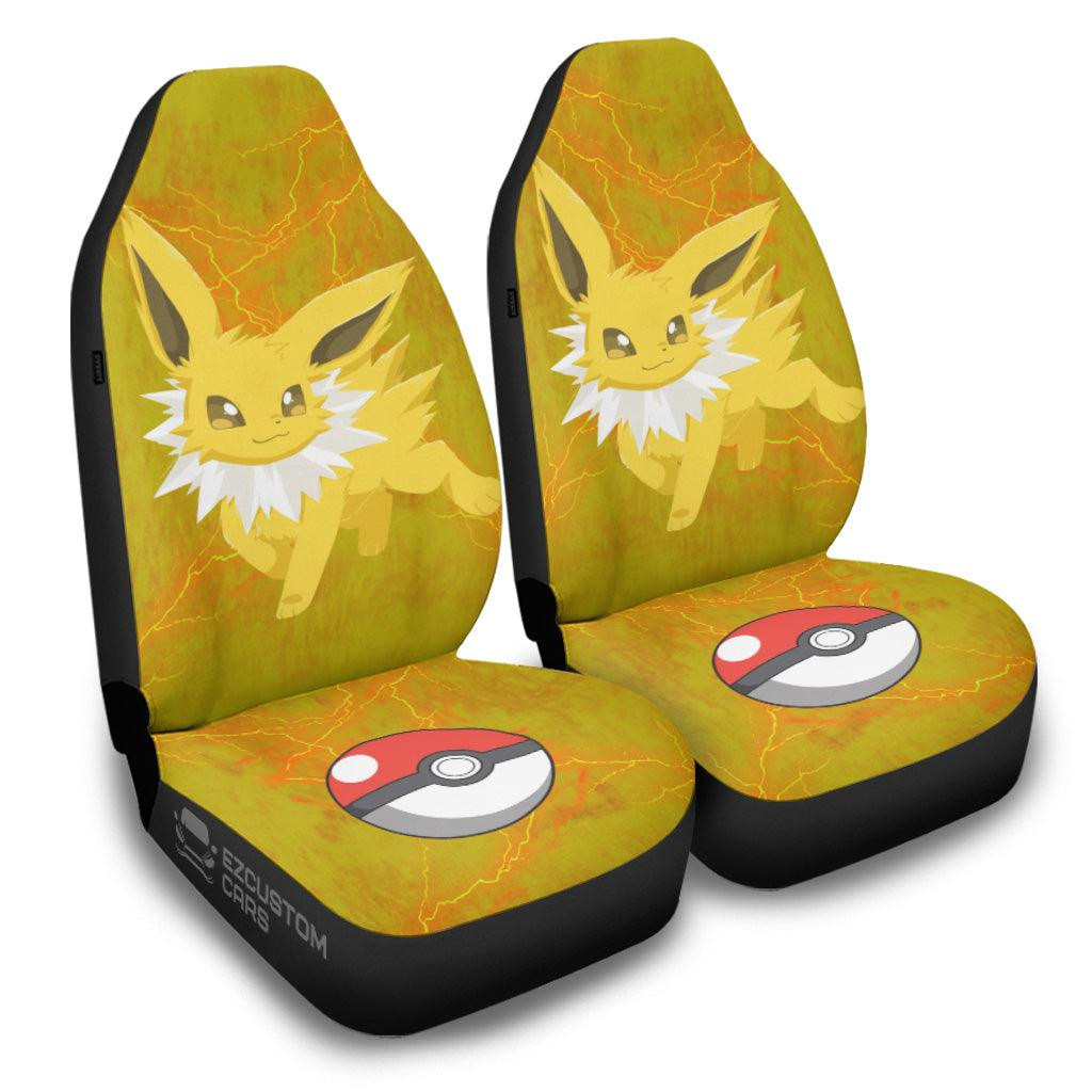 Pokemon Car Seat Covers Jolteon Electrifying