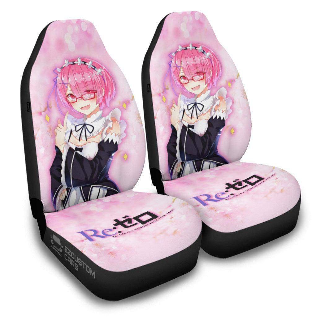Ram ReZero Anime Car Seat Covers