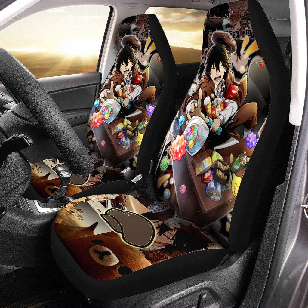Ranpo Car Seat Covers Bungou Stray Dogs