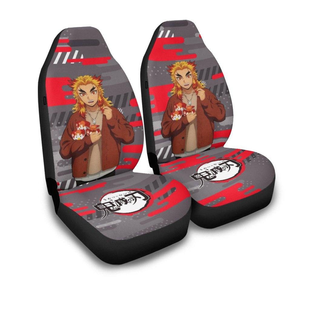 Rengoku Demon Slayers Car Seat Covers