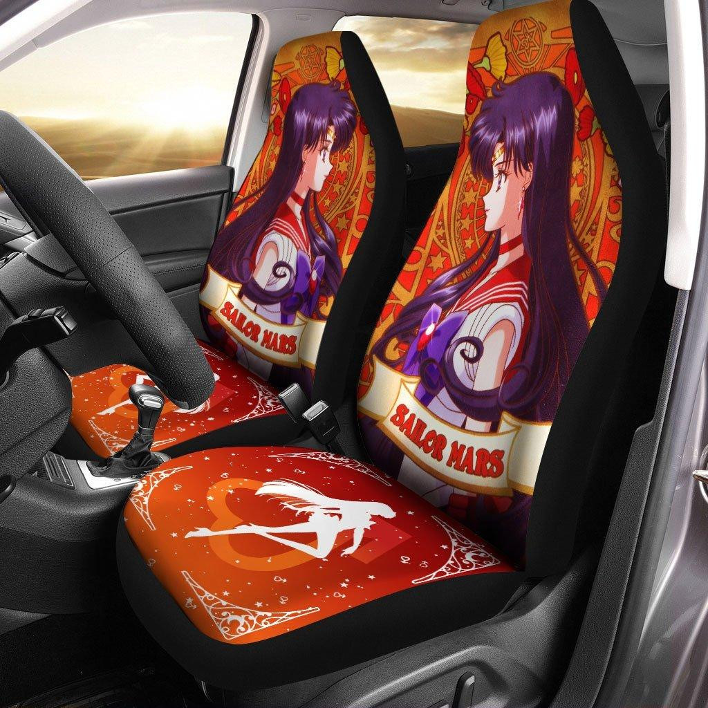 Sailor Mars Sailor Moon Car Seat Covers