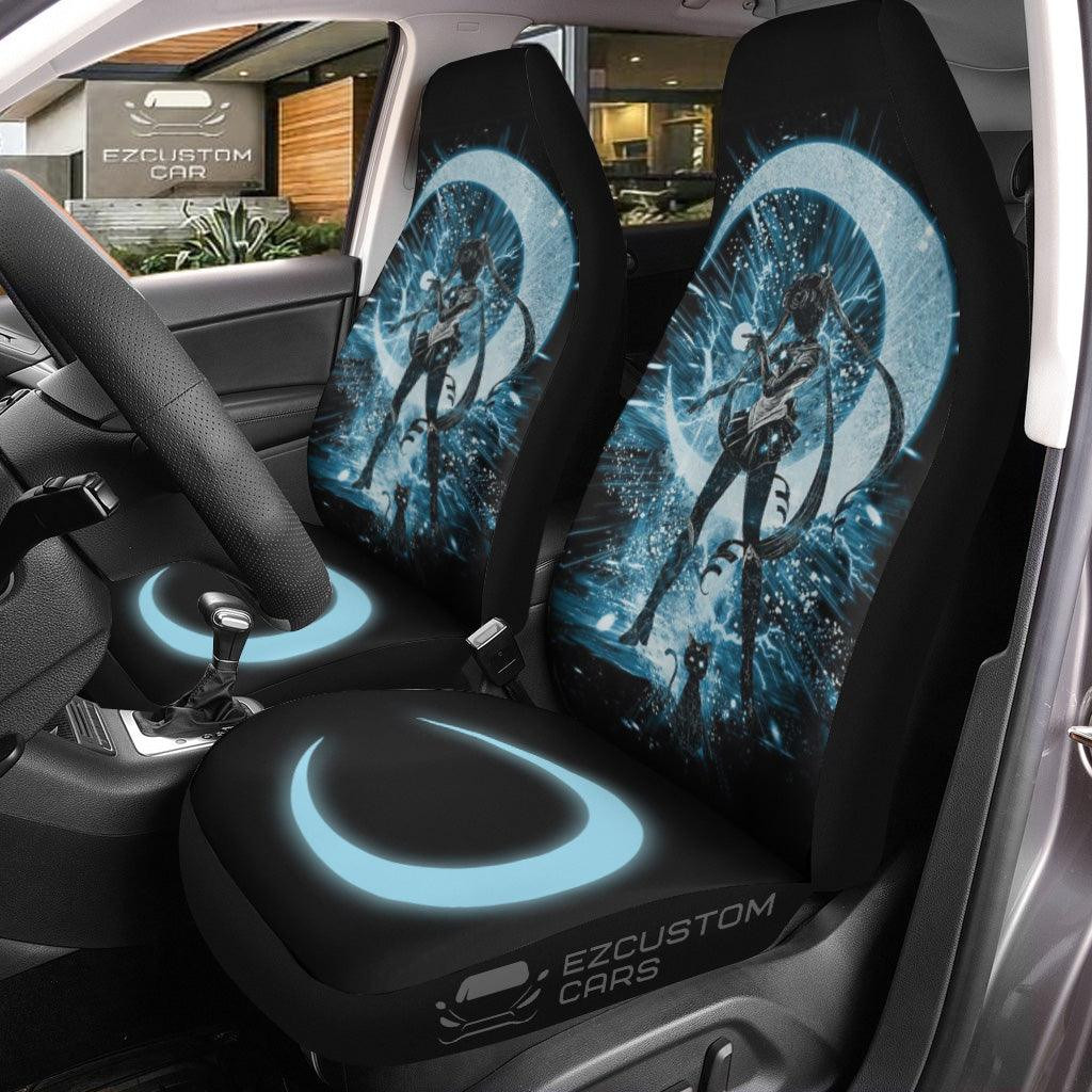 Sailor Moon Anime Car Seat Covers Sailor Moon and Dead Moon