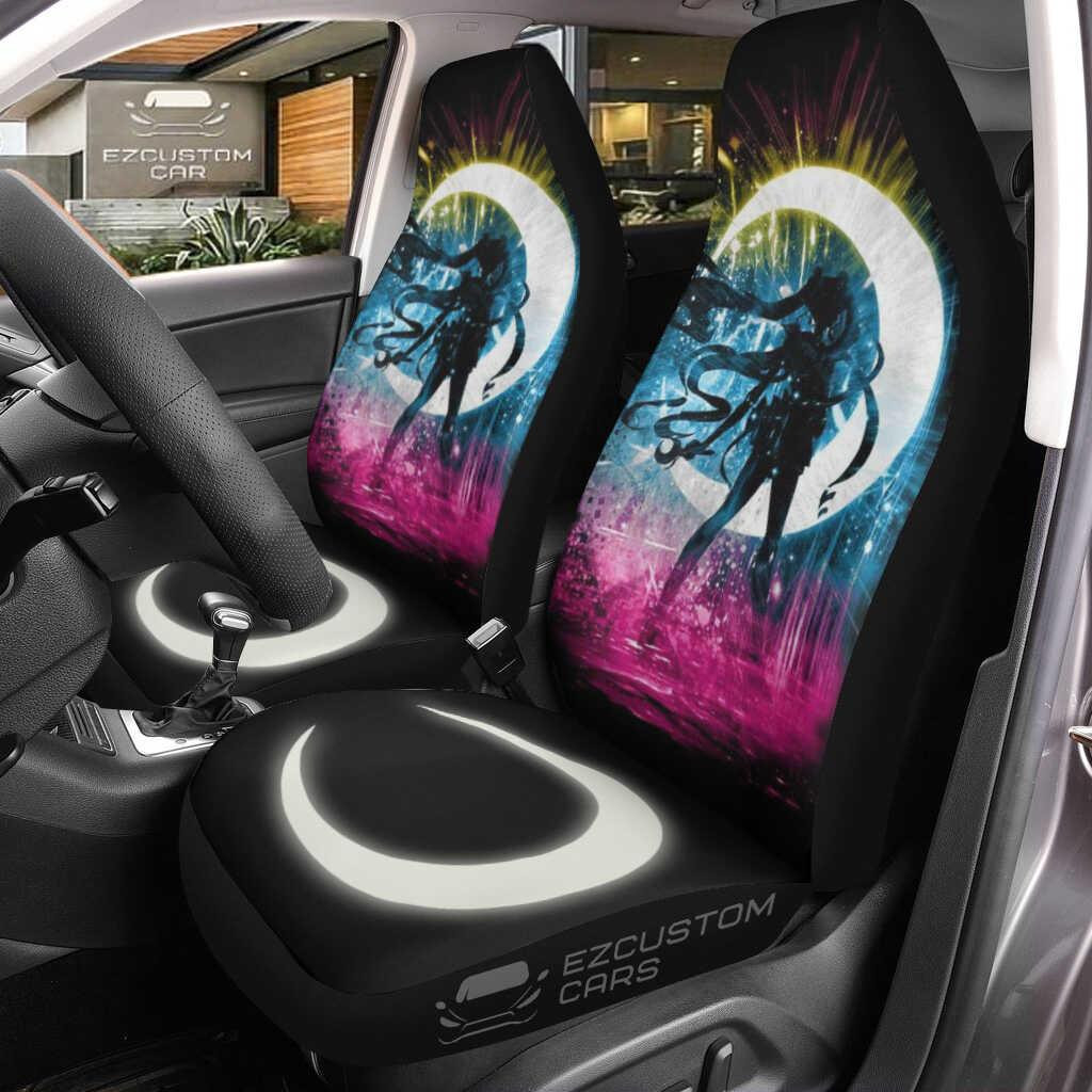Sailor Moon Anime Car Seat Covers Sailor Moon and Symbol
