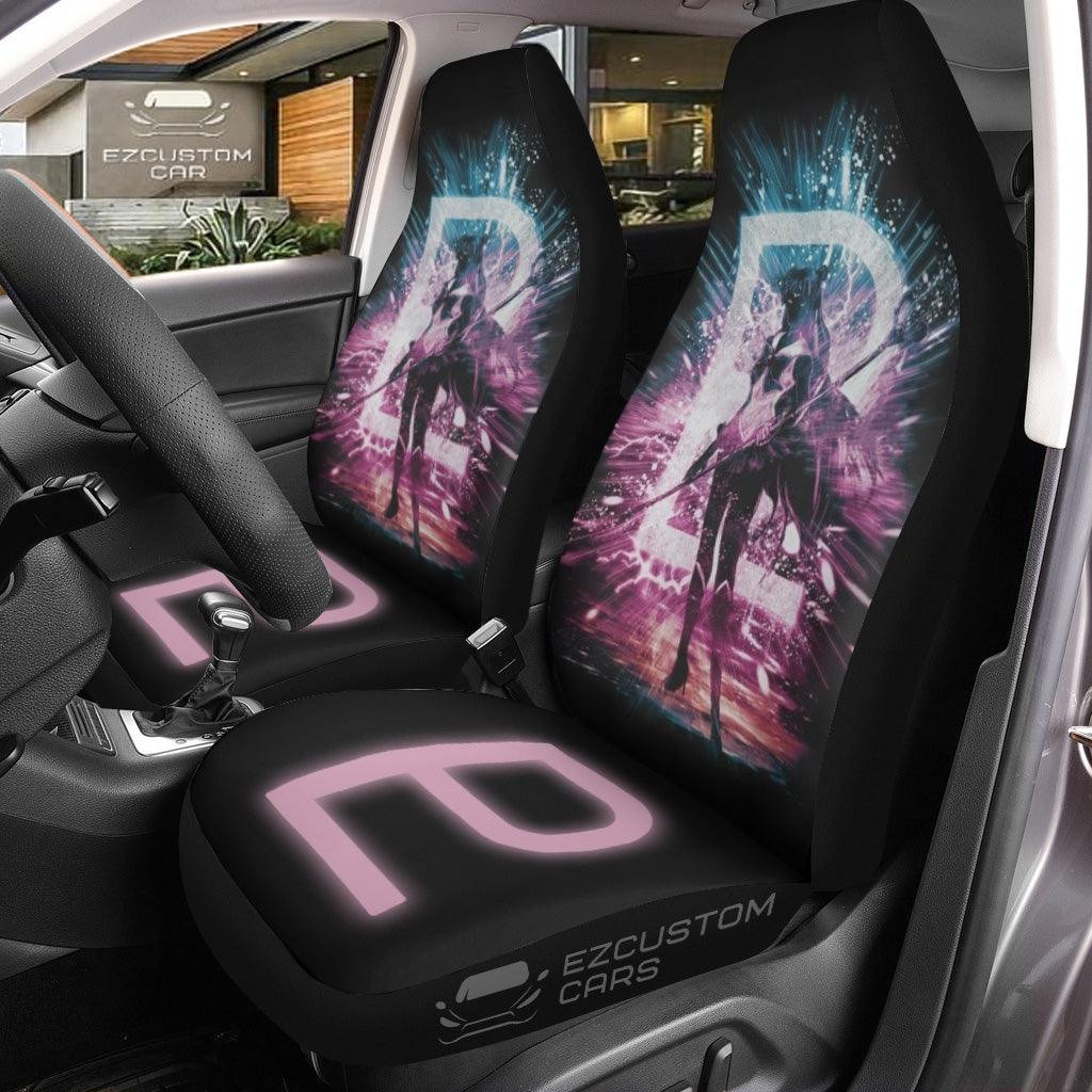 Sailor Moon Anime Car Seat Covers Sailor Pluto and Symbol