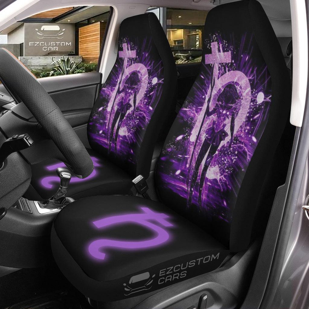 Sailor Moon Anime Car Seat Covers Sailor Saturn and Symbol