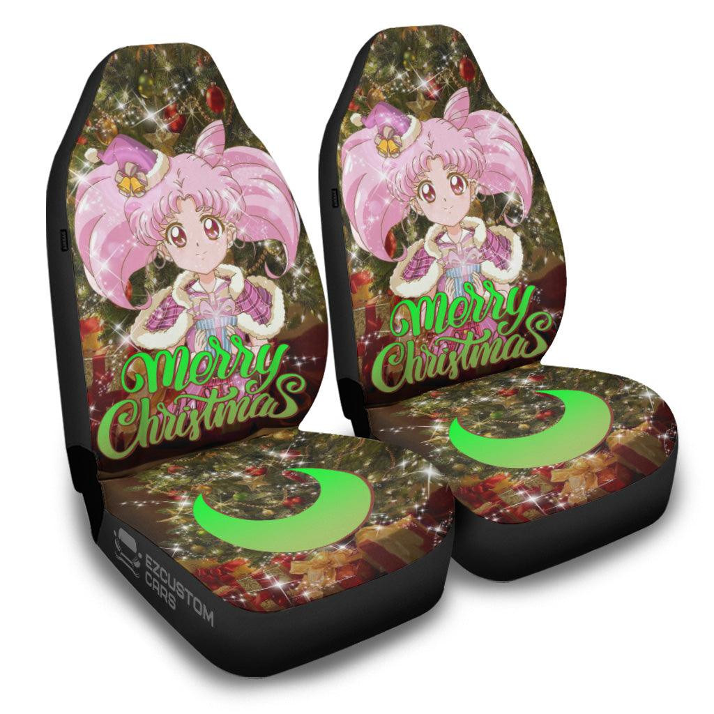Sailor Moon Car Seat Covers Christmas Anime Car Decor Sailor Chibi Moon