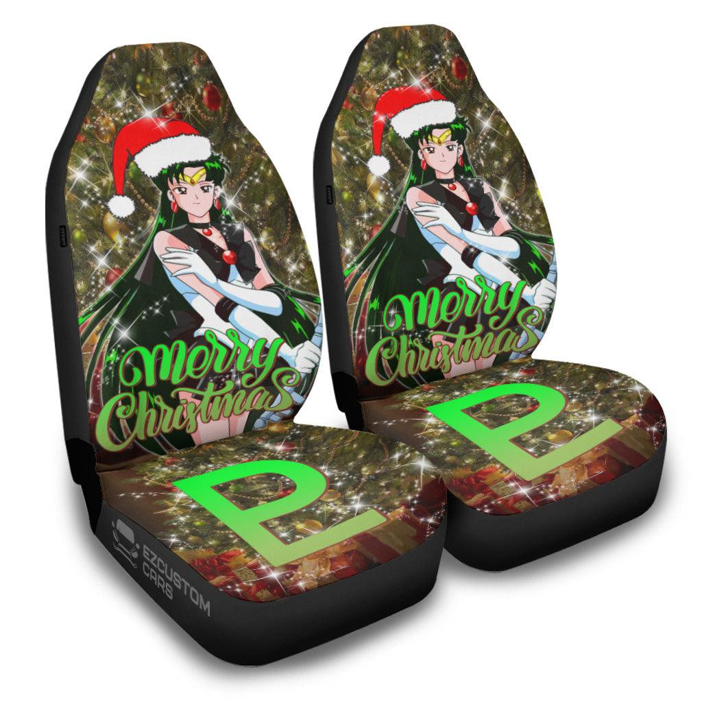 Sailor Moon Car Seat Covers Christmas Anime Car Decor Sailor Pluto