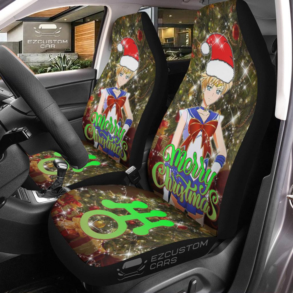 Sailor Moon Car Seat Covers Christmas Anime Car Decor Sailor Uranus