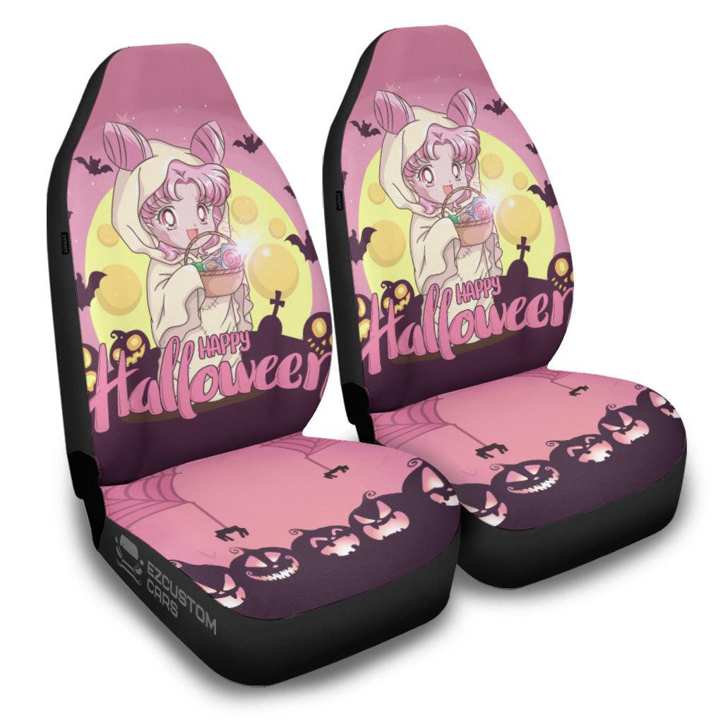 Sailor Moon Car Seat Covers Halloween Anime Car Decor Sailor Chibi Moon