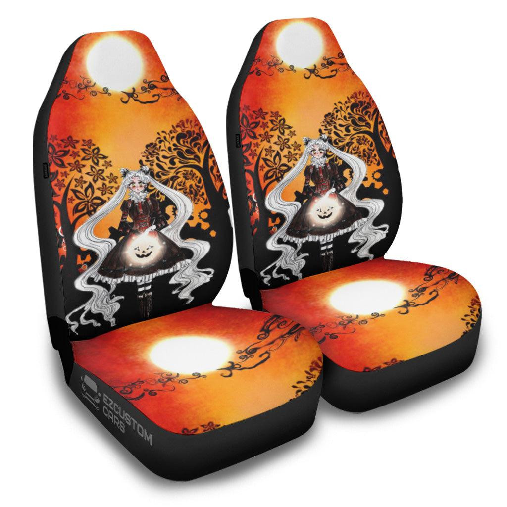 Sailor Moon Car Seat Covers Halloween Anime Car Decor Sailor Moon Beautiful