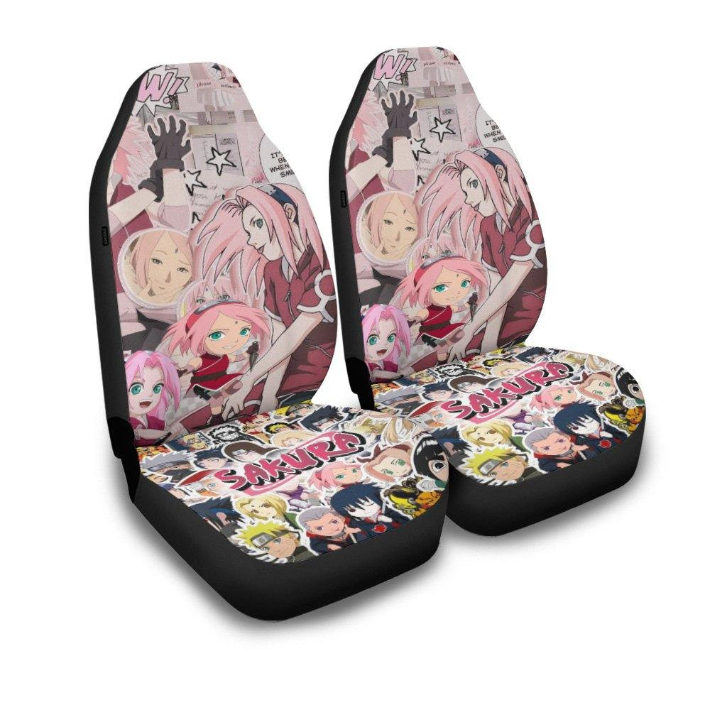 Sakura Car Seat Covers Naruto