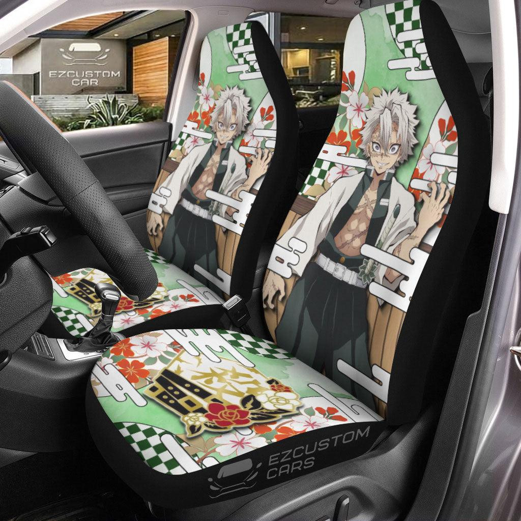Sanemi Shinazugawa Car Seat Covers Demon Slayer