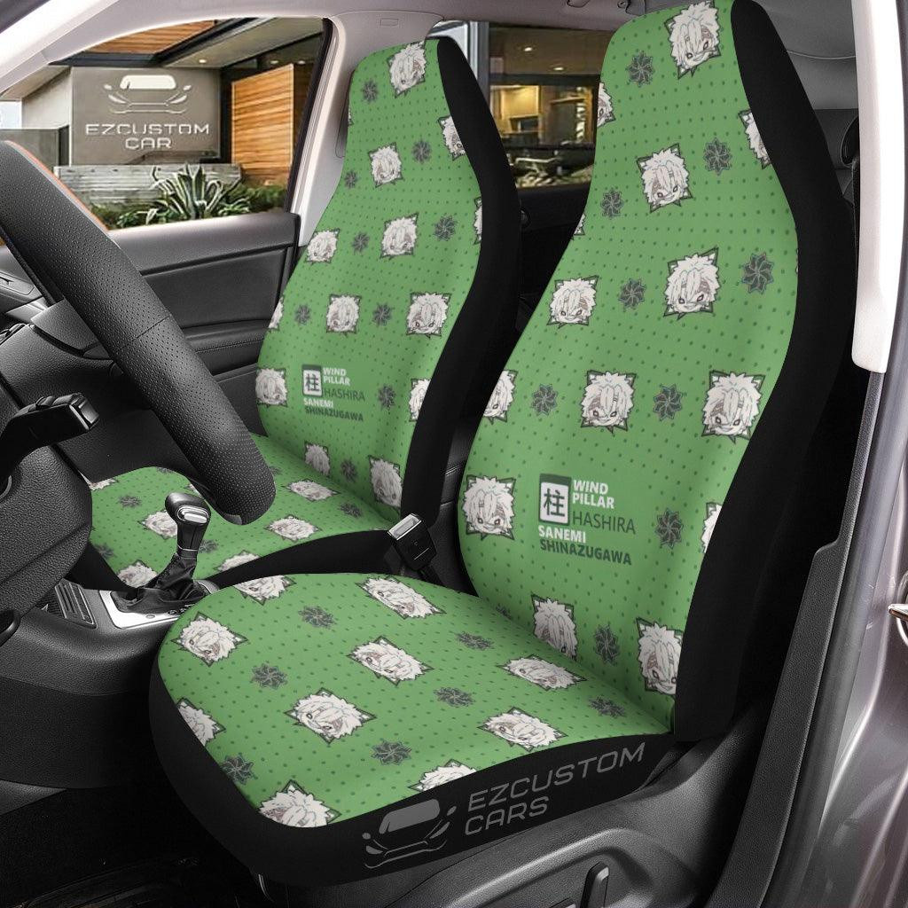Sanemi Shinazugawa Demon Slayer Car Seat Covers