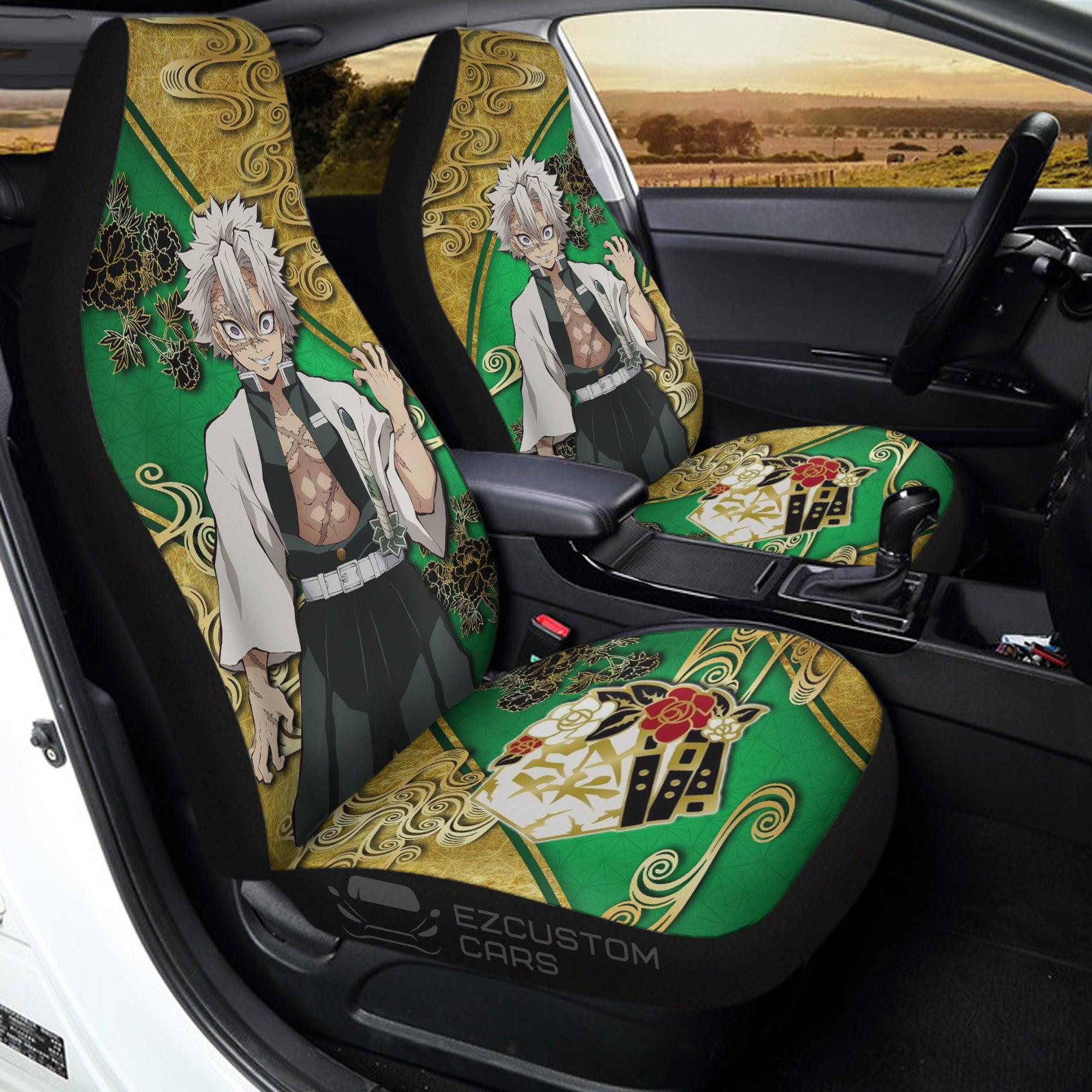 Sanemi Shinazugawa Demon Slayer Car Seat Covers