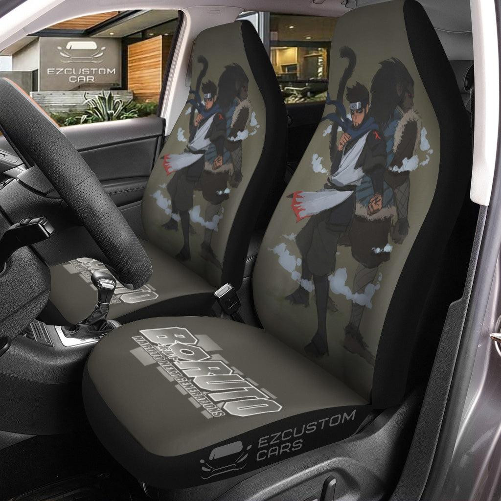 Sarutobi Asuma Car Seat Covers Cutsom Boruto