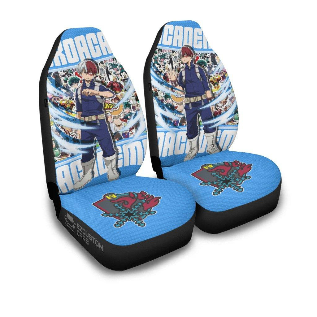 Shoto Todoroki Car Seat Covers My Hero Academia