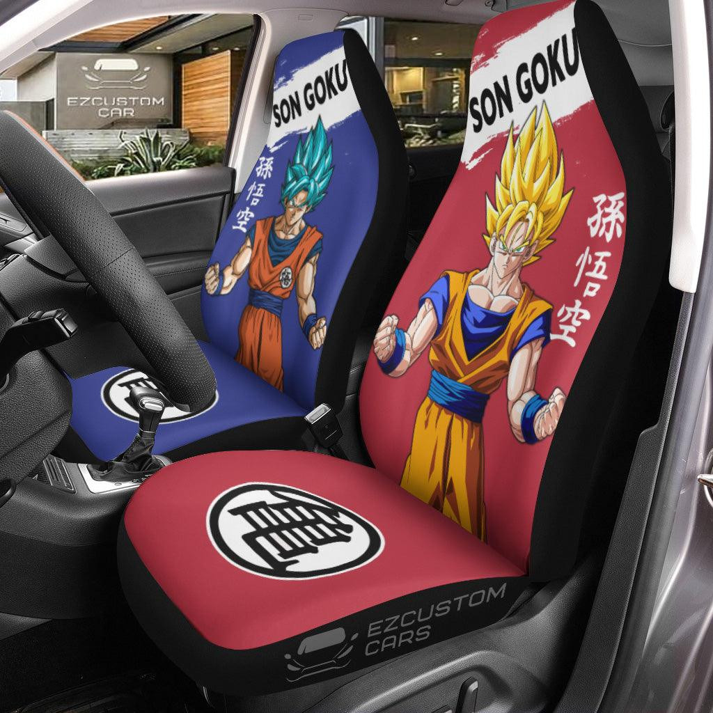 Son Goku Car Seat Covers Dragon Z For Car