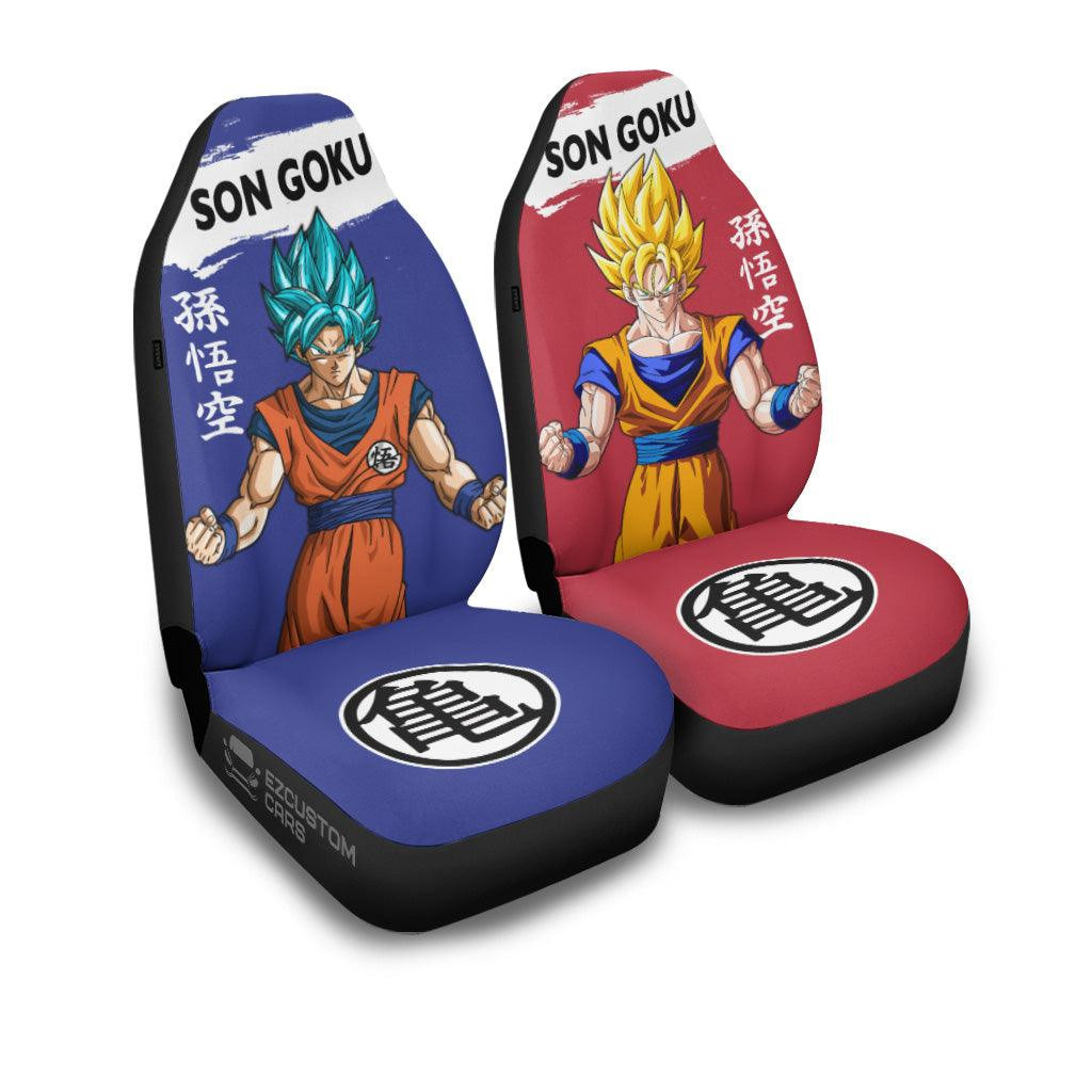 Son Goku Car Seat Covers Dragon Z For Car