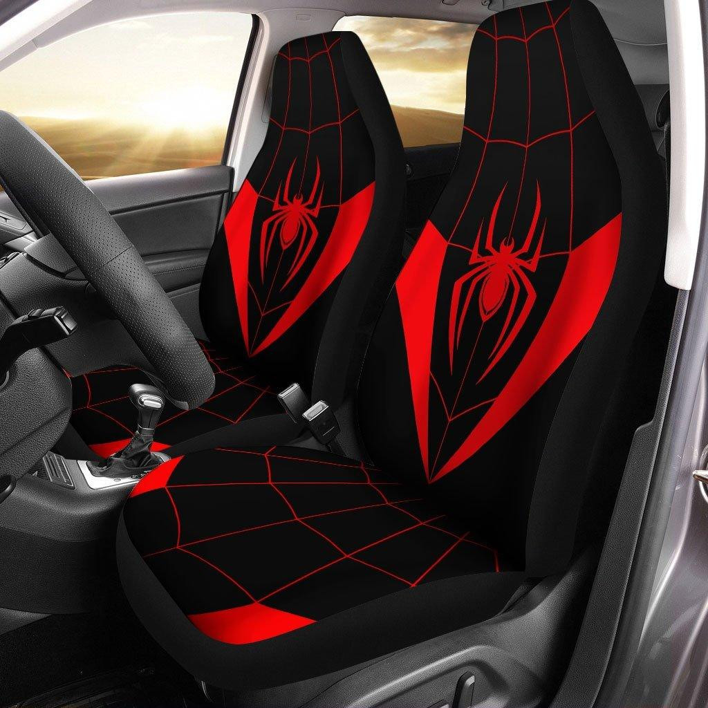 Spider Uniform Car Seat Covers Printed Car