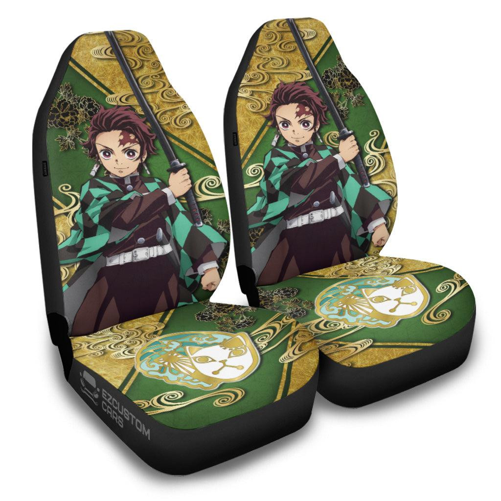 Tanjiro Kamado Car Seat Covers Demon Slayer