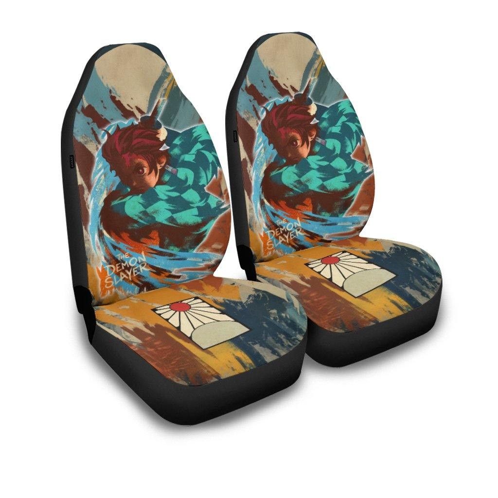 Tanjiro Kamado Demon Slayers Car Seat Covers