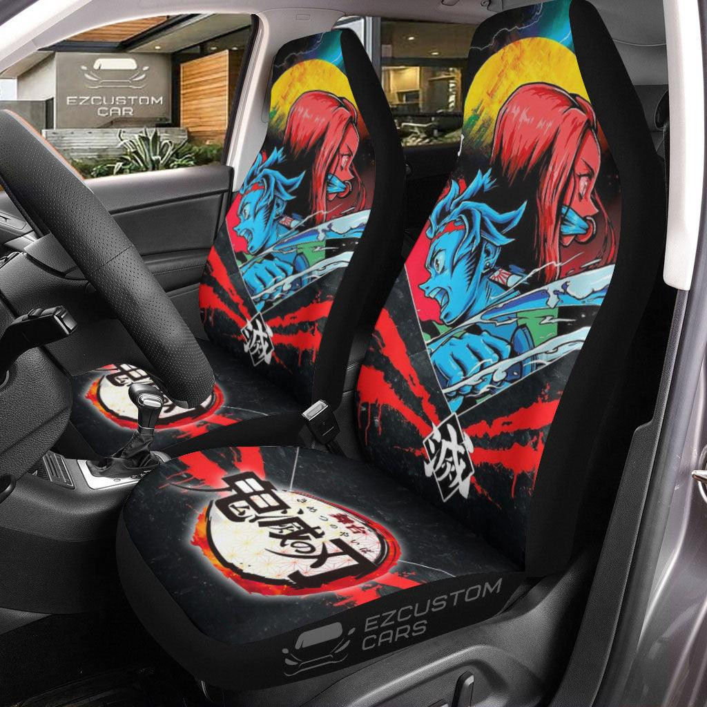 Tanjiro x Nezuko Demon Slayer Car Seat Covers